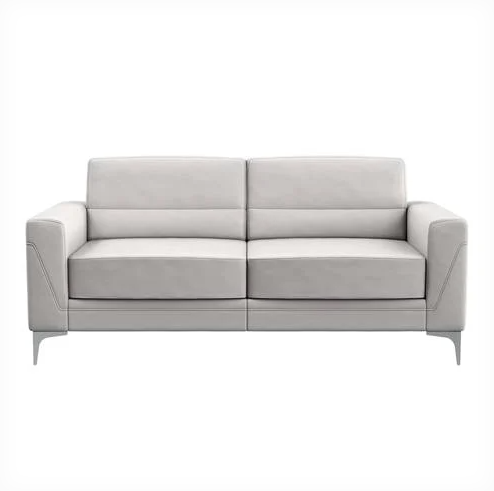 U6109 Light Gray PVC Sofa