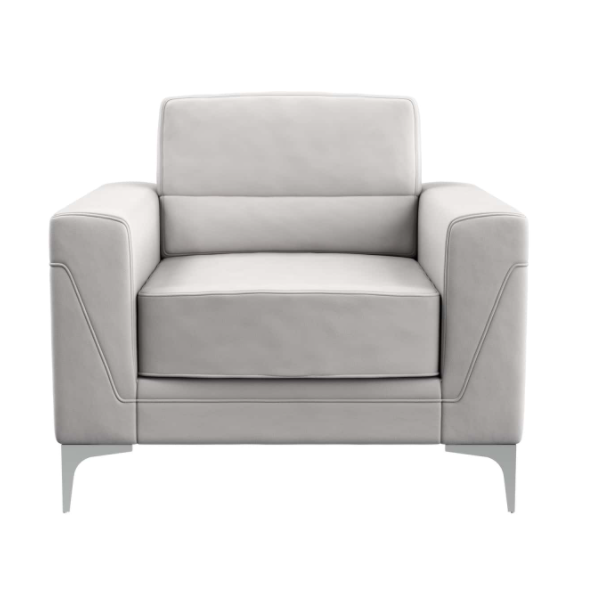 U6109 Light Gray PVC Chair
